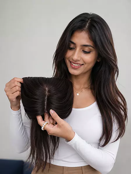 Aurelia Elite Hair Topper 1.5 x 3 inch for women