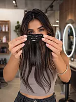 Ladies Clip in Bangs | Human Hair