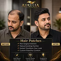 Aurelia Elite Men's Patches | 100% Human Hair